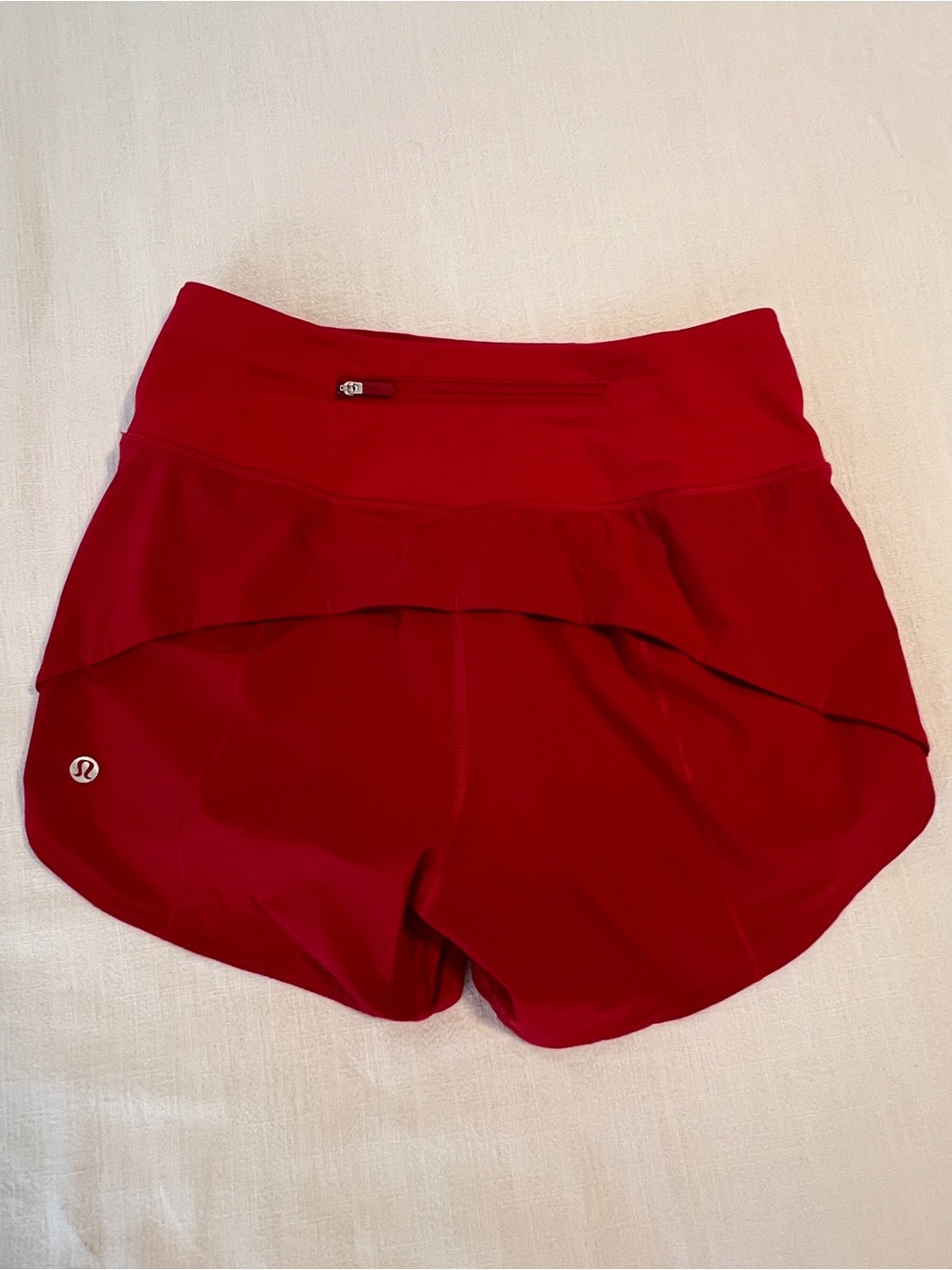 lululemon athletica Red Women's Athletic speed up Shorts